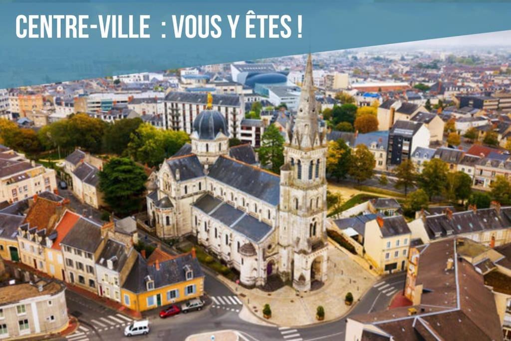 A Hauteur De Toits • Le Spacieux En Coeur De Ville Châteauroux Екстериор снимка